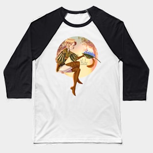 Sagarus and Cornflowers Baseball T-Shirt